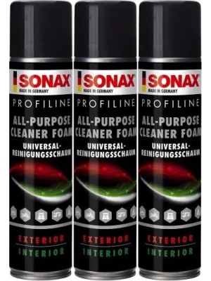SONAX ProfiLine All-Purpose Cleaner Foam (APC) 3x 400 Milliliter