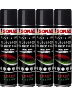 SONAX ProfiLine All-Purpose Cleaner Foam (APC) 4x 400 Milliliter