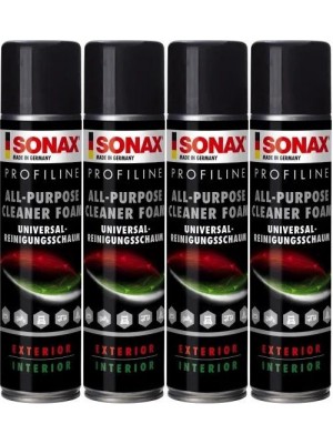 SONAX ProfiLine All-Purpose Cleaner Foam (APC) 4x 400 Milliliter