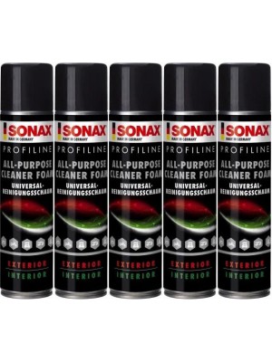 SONAX ProfiLine All-Purpose Cleaner Foam (APC) 5x 400 Milliliter