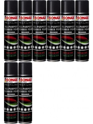 SONAX ProfiLine All-Purpose Cleaner Foam (APC) 8x 400 Milliliter