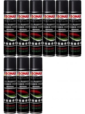 SONAX ProfiLine All-Purpose Cleaner Foam (APC) 9x 400 Milliliter