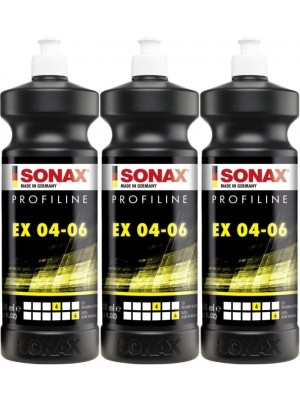 SONAX ProfiLine EX 04-06 silikonfrei 1 l 3x 1l = 3 Liter