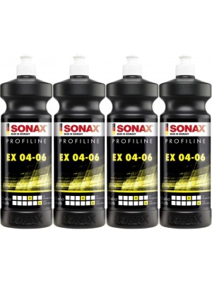 SONAX ProfiLine EX 04-06 silikonfrei 1 l 4x 1l = 4 Liter