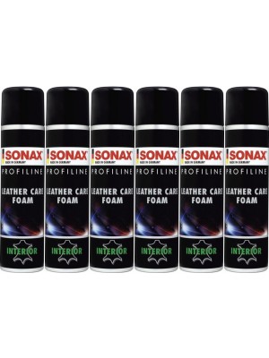 SONAX ProfiLine Leather Care Foam 6x 400 Milliliter