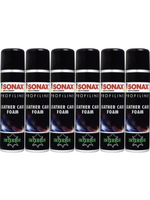 SONAX ProfiLine Leather Care Foam 6x 400 Milliliter