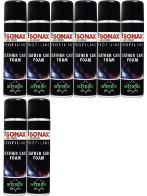 SONAX ProfiLine Leather Care Foam 8x 400 Milliliter