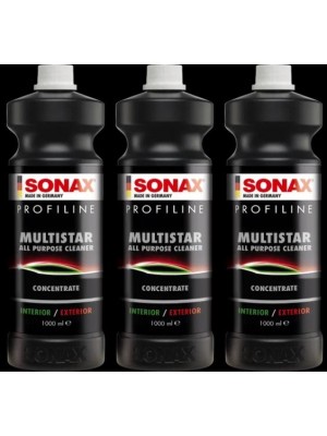 SONAX ProfiLine MultiStar NEU 1 l 3x 1l = 3 Liter