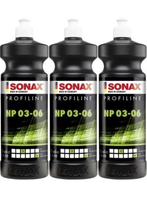 SONAX ProfiLine NP 03-06 silikonfrei 1 l 3x 1l = 3 Liter