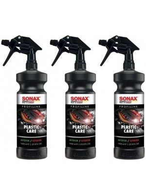 SONAX ProfiLine PlasticCare 1 l 3x 1l = 3 Liter