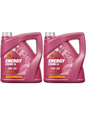 MANNOL 7907 ENERGY COMBI LL SAE 5W-30 2x 4l = 8 Liter