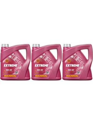 MANNOL 7915 EXTREME SAE 5W-40 3x 4l = 12 Liter