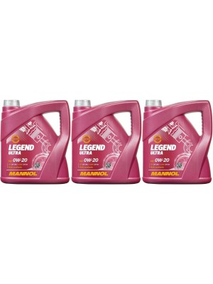 MANNOL 7918 LEGEND ULTRA SAE 0W-20 3x 4l = 12 Liter