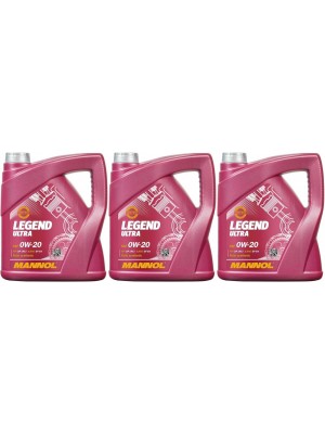 MANNOL 7918 LEGEND ULTRA SAE 0W-20 3x 4l = 12 Liter