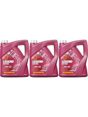 MANNOL 7919 LEGEND EXTRA SAE 0W-30 3x 5 = 15 Liter