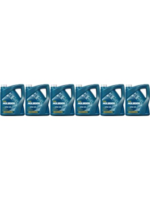 MANNOL 7505 MOLIBDEN BENZIN SAE 10W-40 6x 4l = 24 Liter