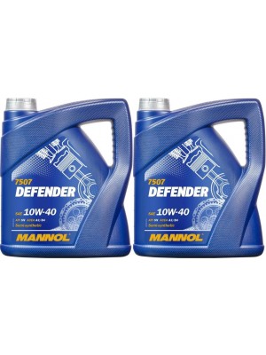 MANNOL 7507 DEFENDER SAE 10W-40 2x 4l = 8 Liter