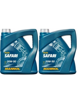 MANNOL 7404 SAFARI SAE 20W-50 2x 4l = 8 Liter