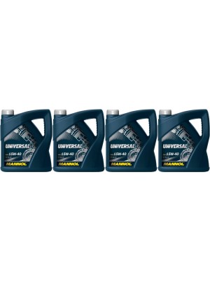 MANNOL 7405 UNIVERSAL SAE 15W-40 4x 4l = 16 Liter