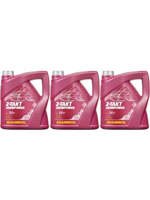 MANNOL 7201 2-TAKT SNOWPOWER 3x 4l = 12 Liter