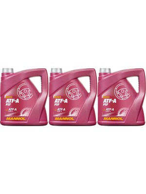 MANNOL 8203 ATF-A PSF Power steering fluid 3x 4l = 12 Liter