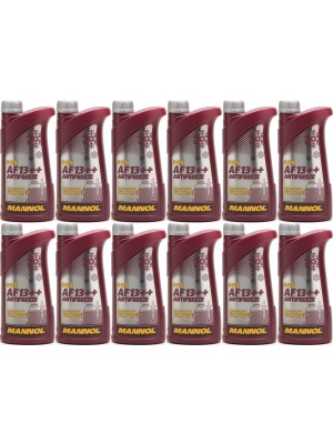 MANNOL Kühlerfrostschutz AF13++ 12x 1l = 12 Liter