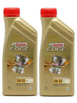 Castrol Edge 5W-30 M (BMW LL04 + MB 229.52) Motoröl 2x 1l = 2 Liter