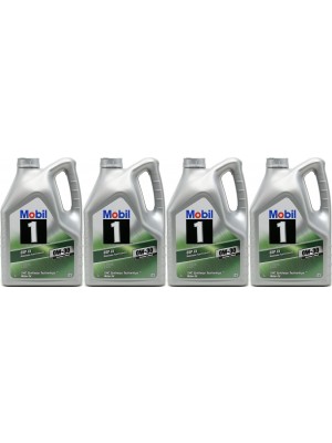 Mobil 1 ESP LV 0W-30 (A5/B5, C2) Motoröl 4x 5 = 20 Liter