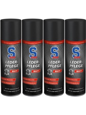 S100 Lederpflege Matt 4x 300 Milliliter