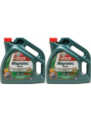 Castrol Magnatec Diesel 5W-40 DPF Motoröl 2x 4l = 8 Liter