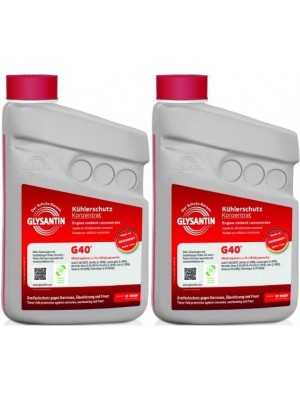 BASF Glysantin G40 Kühlerschutz Konzentrat 1 Liter 2x 1l = 2 Liter