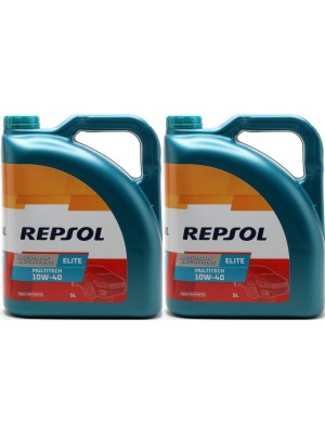 REPSOL ELITE MULTITECH 10W-40 2x 5 = 10 Liter