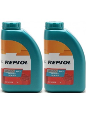 REPSOL ELITE MULTITECH 10W-40 2x 1l = 2 Liter