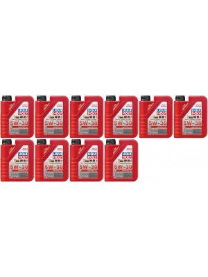 Liqui Moly 21286 Nachfüll-Öl 5W-30 Motoröl 10x 1l = 10 Liter