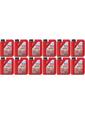 Liqui Moly 21286 Nachfüll-Öl 5W-30 Motoröl 12x 1l = 12 Liter