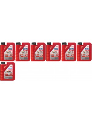 Liqui Moly 21286 Nachfüll-Öl 5W-30 Motoröl 7x 1l = 7 Liter