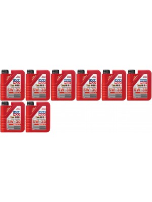 Liqui Moly 21286 Nachfüll-Öl 5W-30 Motoröl 8x 1l = 8 Liter