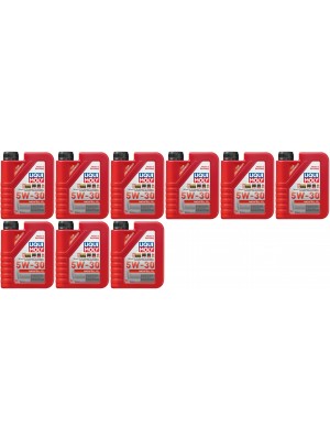 Liqui Moly 21286 Nachfüll-Öl 5W-30 Motoröl 9x 1l = 9 Liter