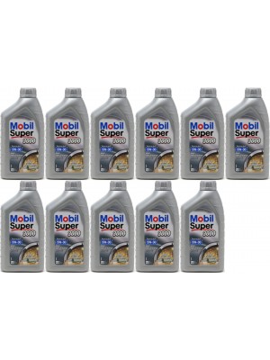 Mobil Super 3000 Formula P 0W-30 Motoröl 11x 1l = 11 Liter