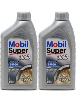 Mobil Super 3000 Formula P 0W-30 Motoröl 2x 1l = 2 Liter