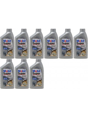 Mobil Super 3000 Formula P 0W-30 Motoröl 9x 1l = 9 Liter