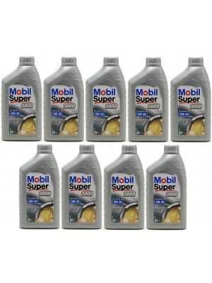 Mobil Super 3000 Formula M 5W-30 Motoröl 9x 1l = 9 Liter