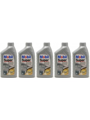 Mobil Super 3000 Formula VC 0W-20 Motoröl 5x 1l = 5 Liter