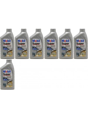 Mobil Super 3000 Formula XE X1 5W-30 Motoröl (BMW LL0-4)1l 7x 1l = 7 Liter