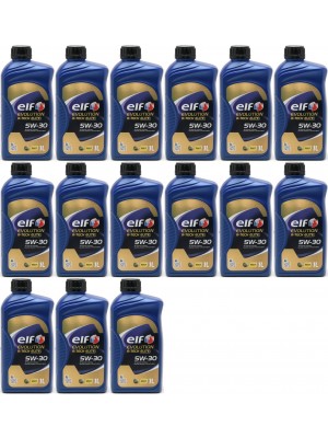 Elf Evolution R-Tech RN17 5W-30 Motoröl 15x 1l = 15 Liter