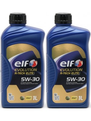 Elf Evolution R-Tech RN17 5W-30 Motoröl 2x 1l = 2 Liter