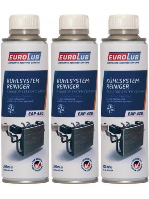 Eurolub EAP 420 Kühlsystemreiniger 3x 300 Milliliter