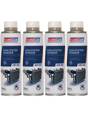 Eurolub EAP 420 Kühlsystemreiniger 4x 300 Milliliter