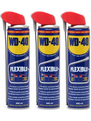 WD-40 Classic Multifunktionsöl Flexible 3x 400 Milliliter