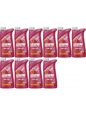 MANNOL 7921 Legend Formula C5 0W-20 Motoröl 10x 1l = 10 Liter